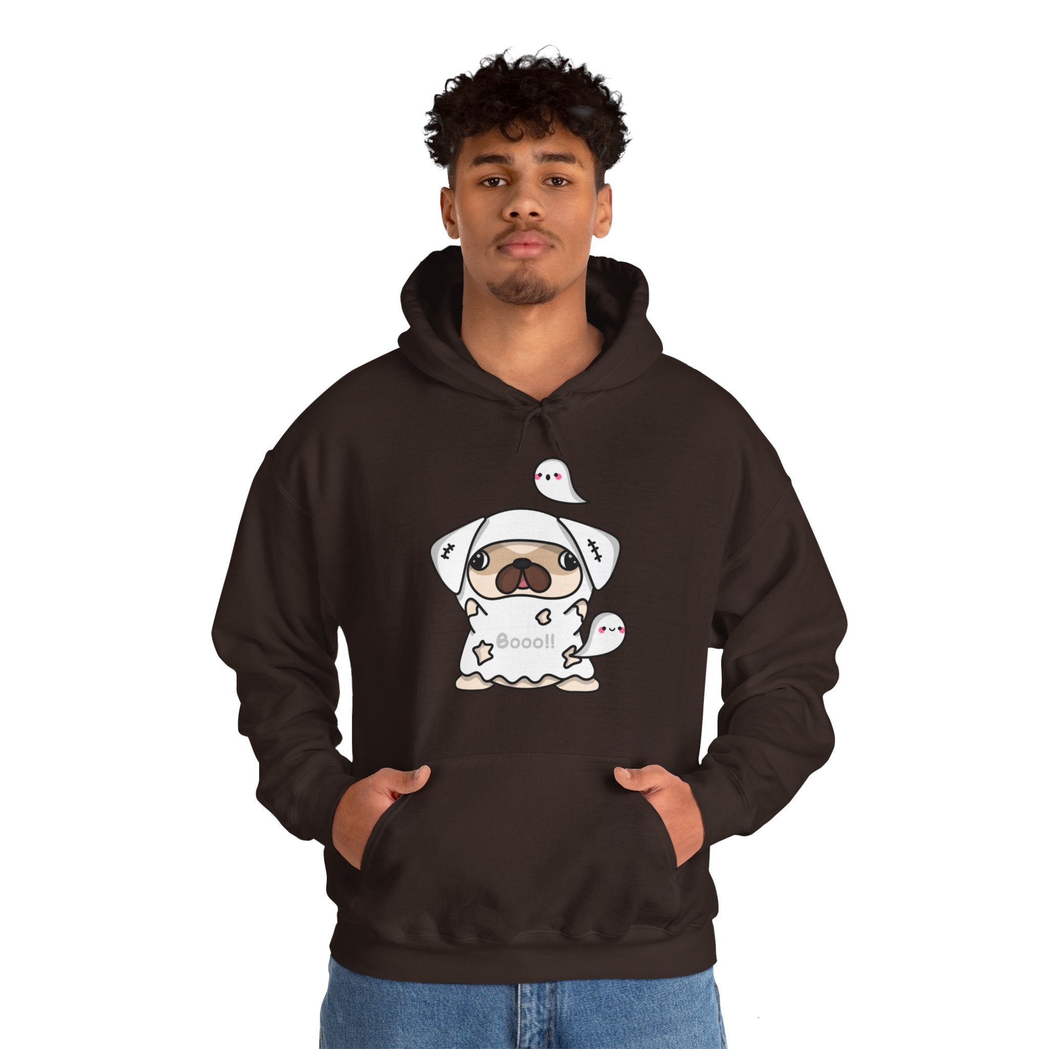 Halloween Hoodie: Pug Boo