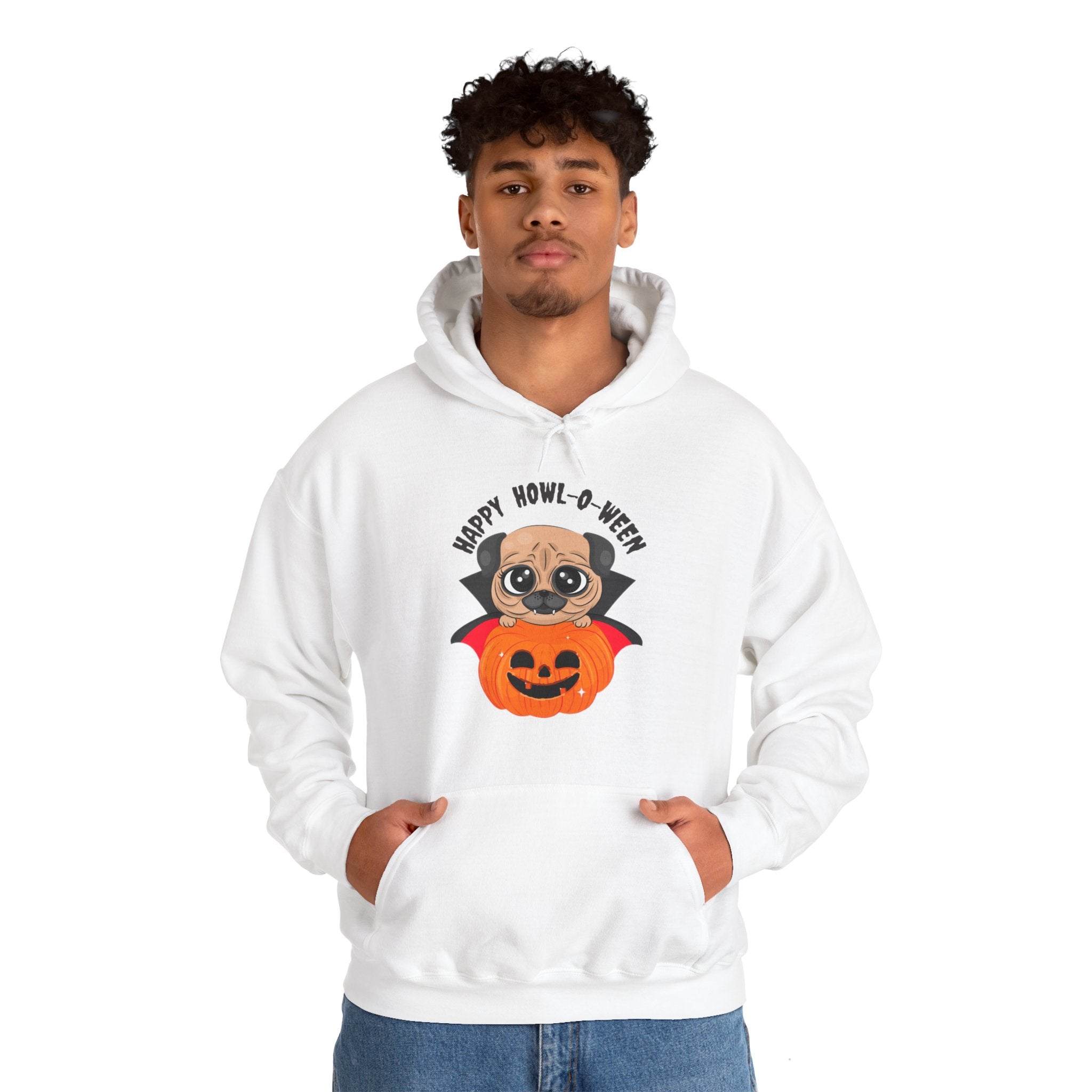 Halloween Hoodie: Pug Howl-O-Ween