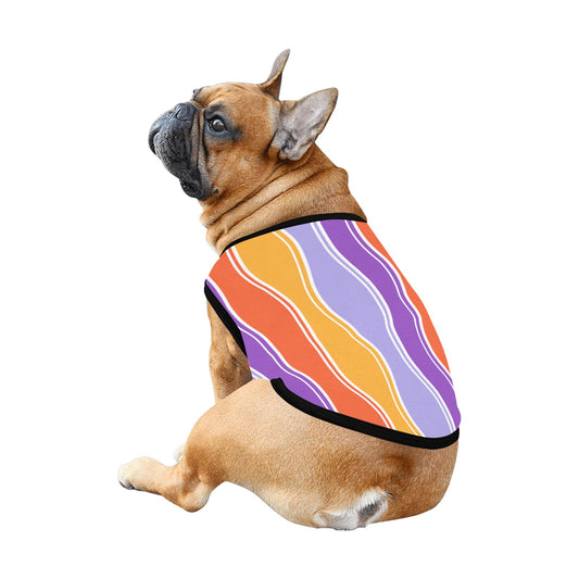 Wavy Stripes Pet Tank Top