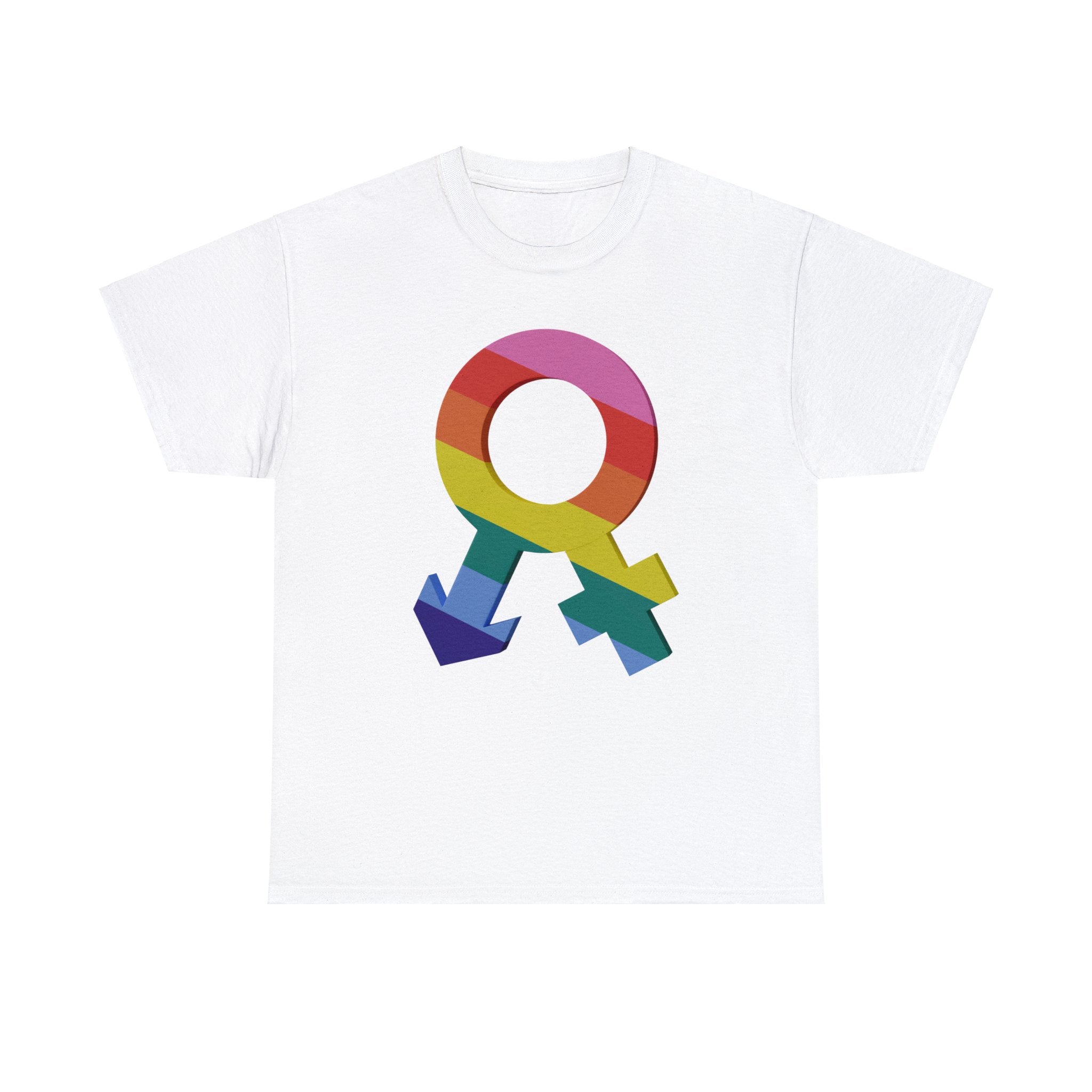 PRIDE T-Shirt: Rainbow Gender Icons