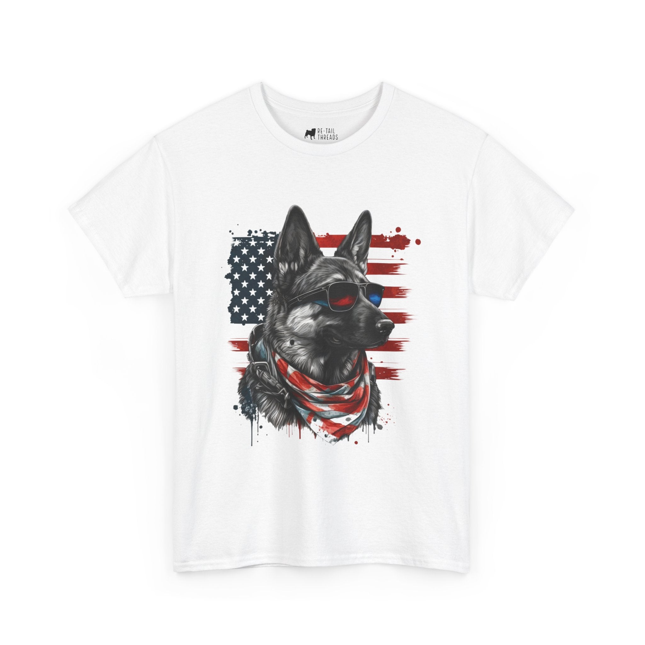 4th of July T-Shirt: German Shepard