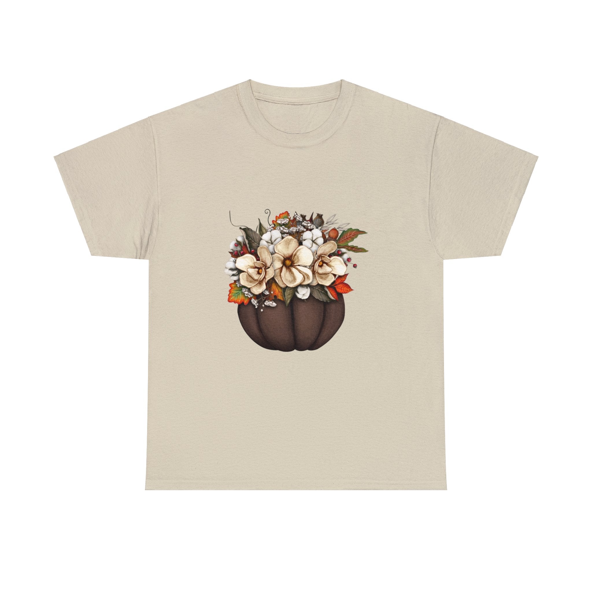 Halloween T-Shirt: Fall Flowers