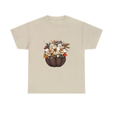 Halloween T-Shirt: Fall Flowers