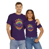 PRIDE T-Shirt: Say it Loud PRIDE Colors