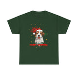 Christmas T-Shirt: Santa Hat Jack Russell Terrier