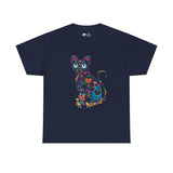 Cat T-Shirt: Colorful Cat