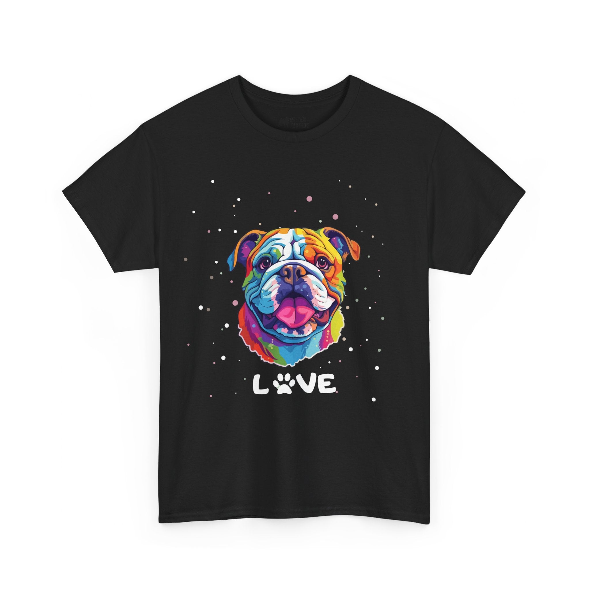 Dog T-Shirt: English Bulldog Love #1