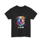 Dog T-Shirt: English Bulldog Love #1