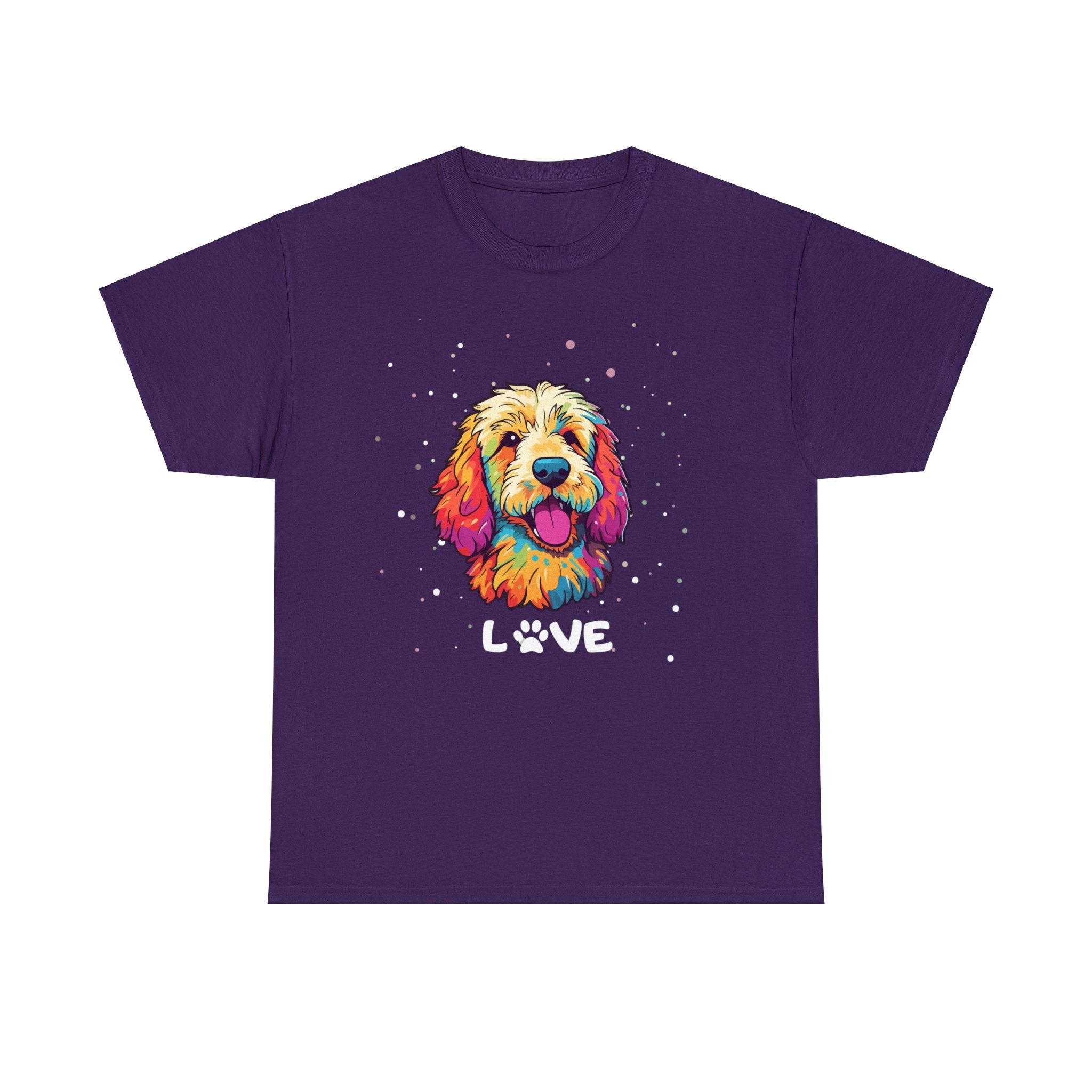 Dog T-Shirt: Goldendoodle Love