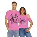 Funny T-Shirt: Anti-Social Butterfly