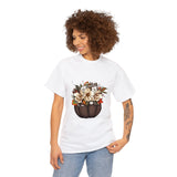 Halloween T-Shirt: Fall Flowers