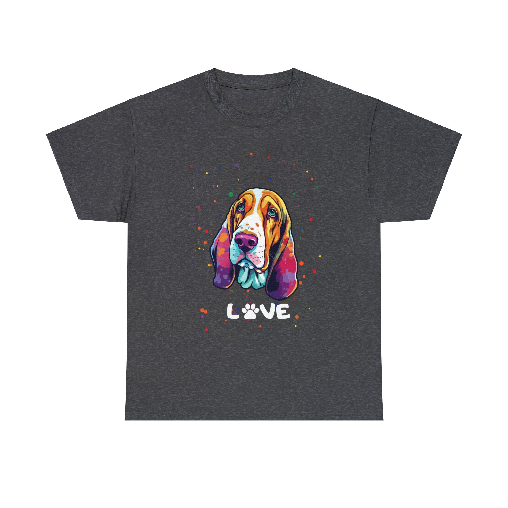 Dog T-Shirt: Bassett Hound Love