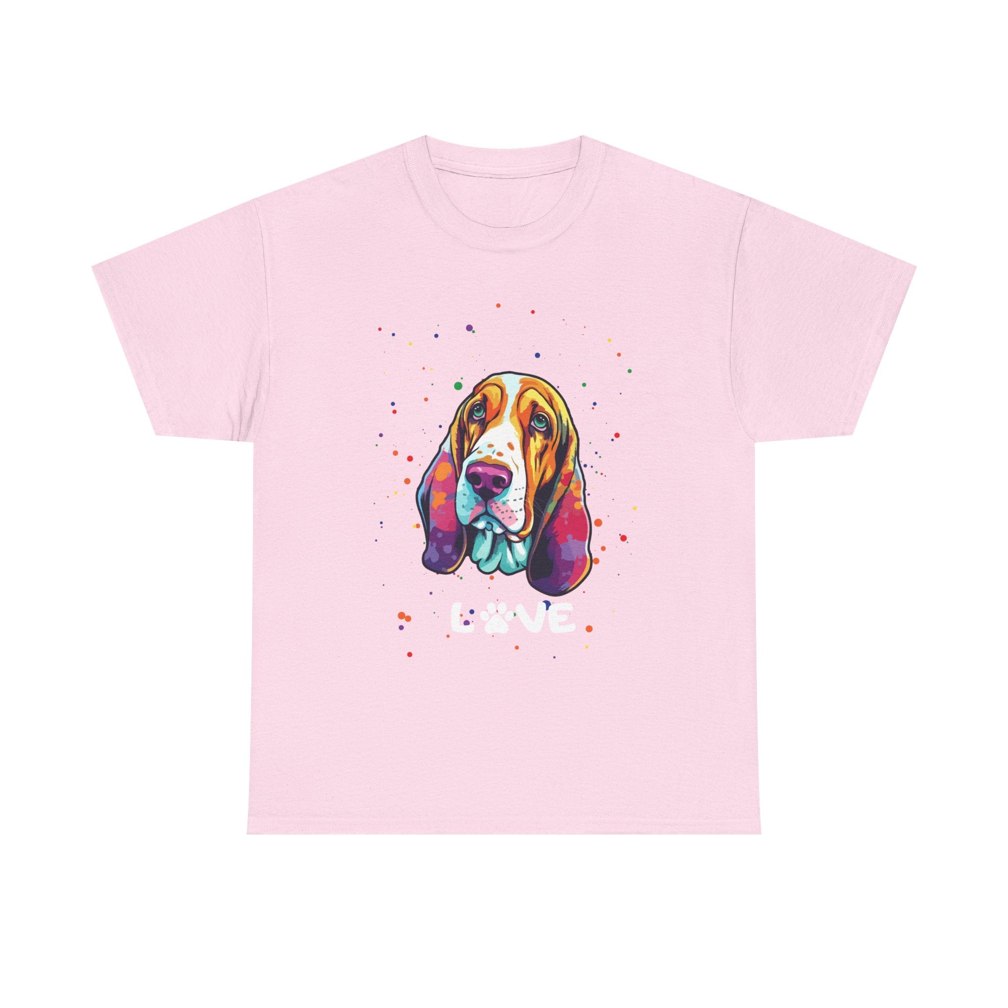 Dog T-Shirt: Bassett Hound Love