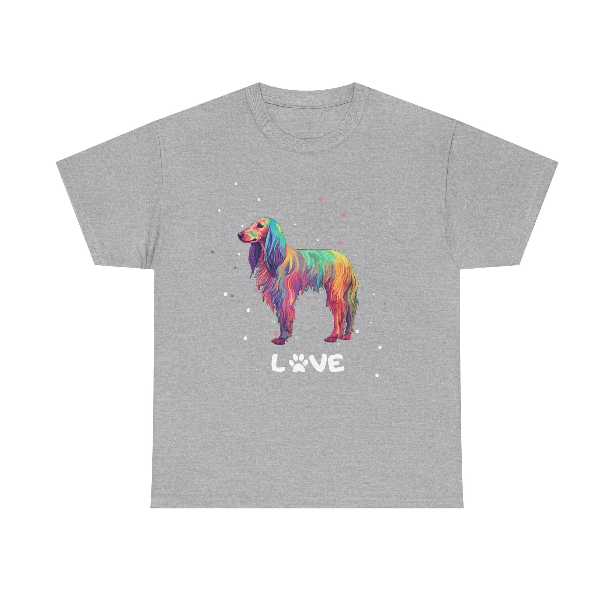 Dog T-Shirt: Afghan Hound Love