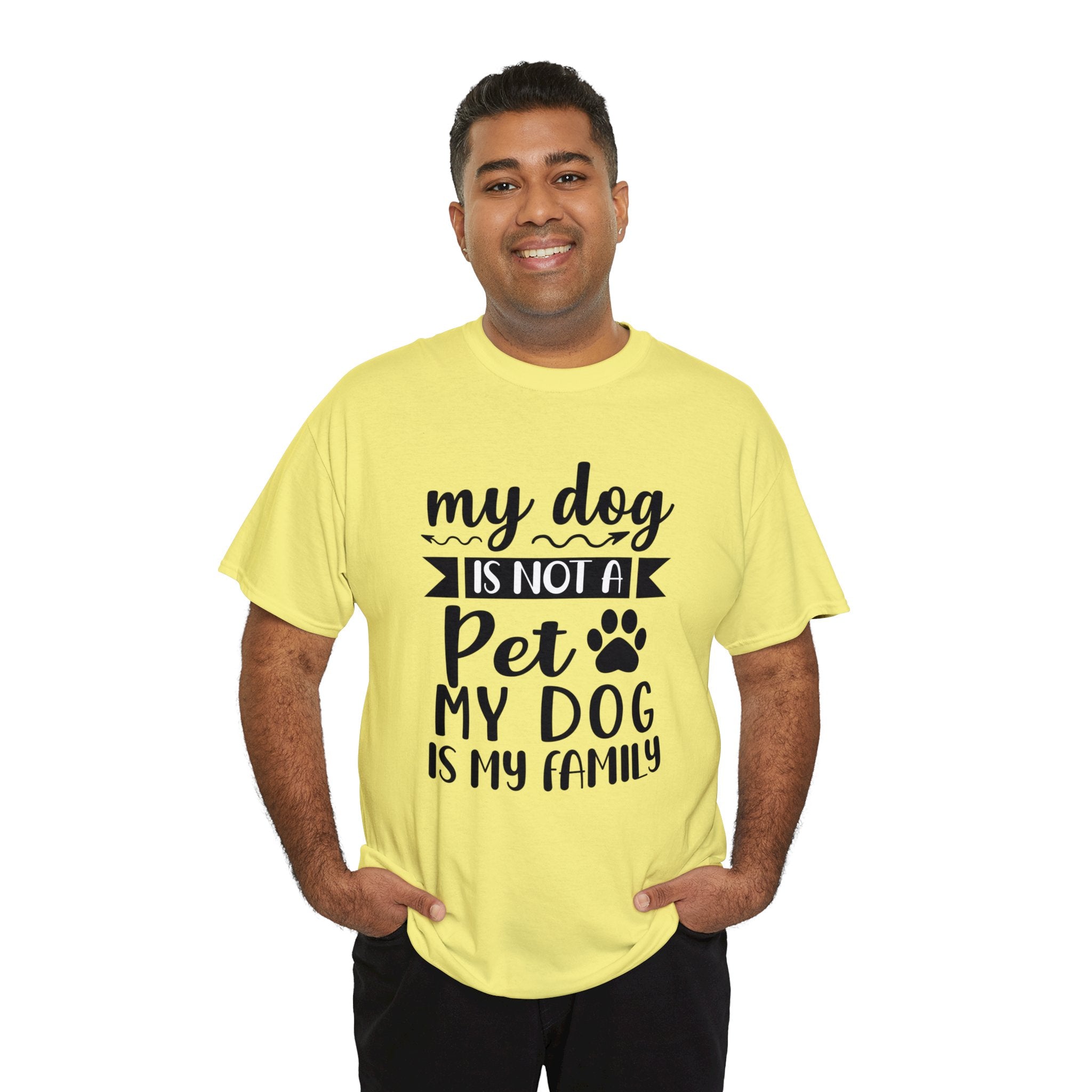 Dog T-Shirt: My Dog Is Not A Pet My Dog Is Family #2