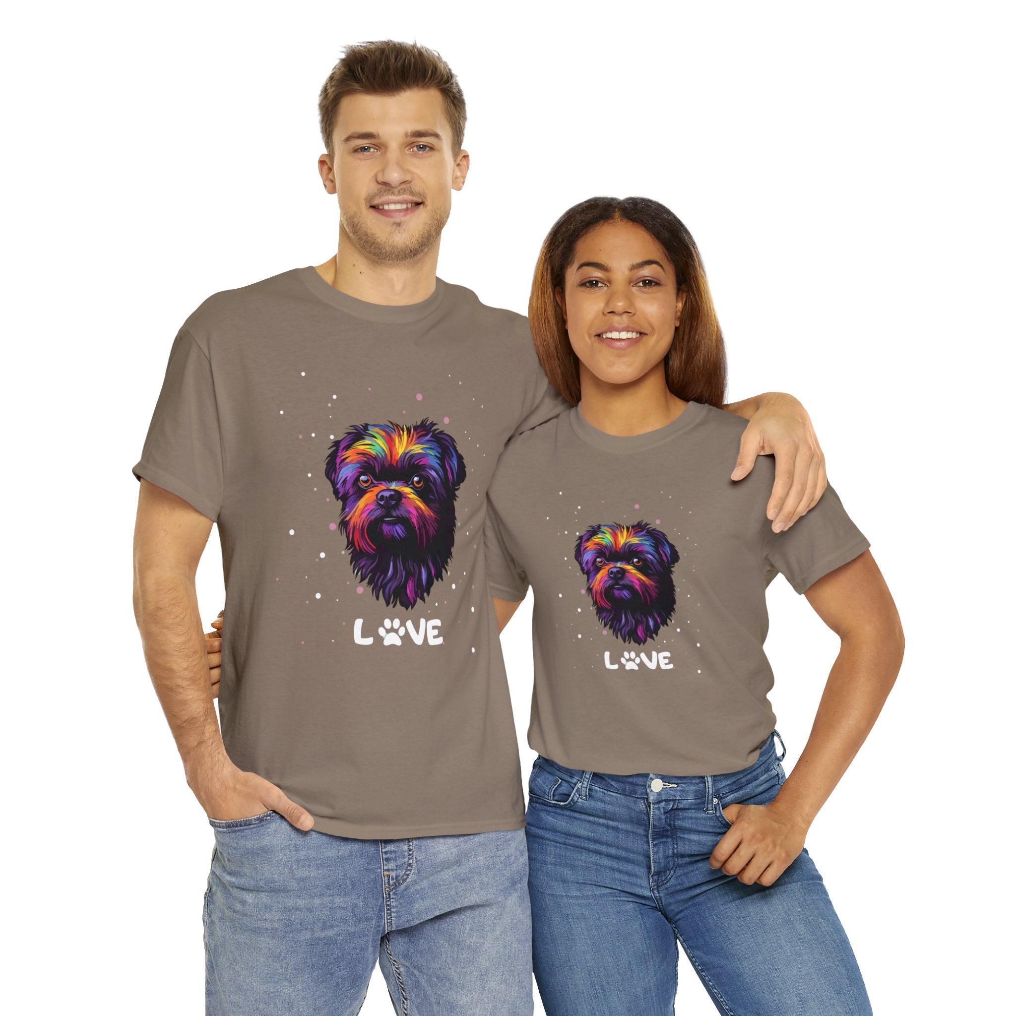 Dog T-Shirt: Affenpinscher Love