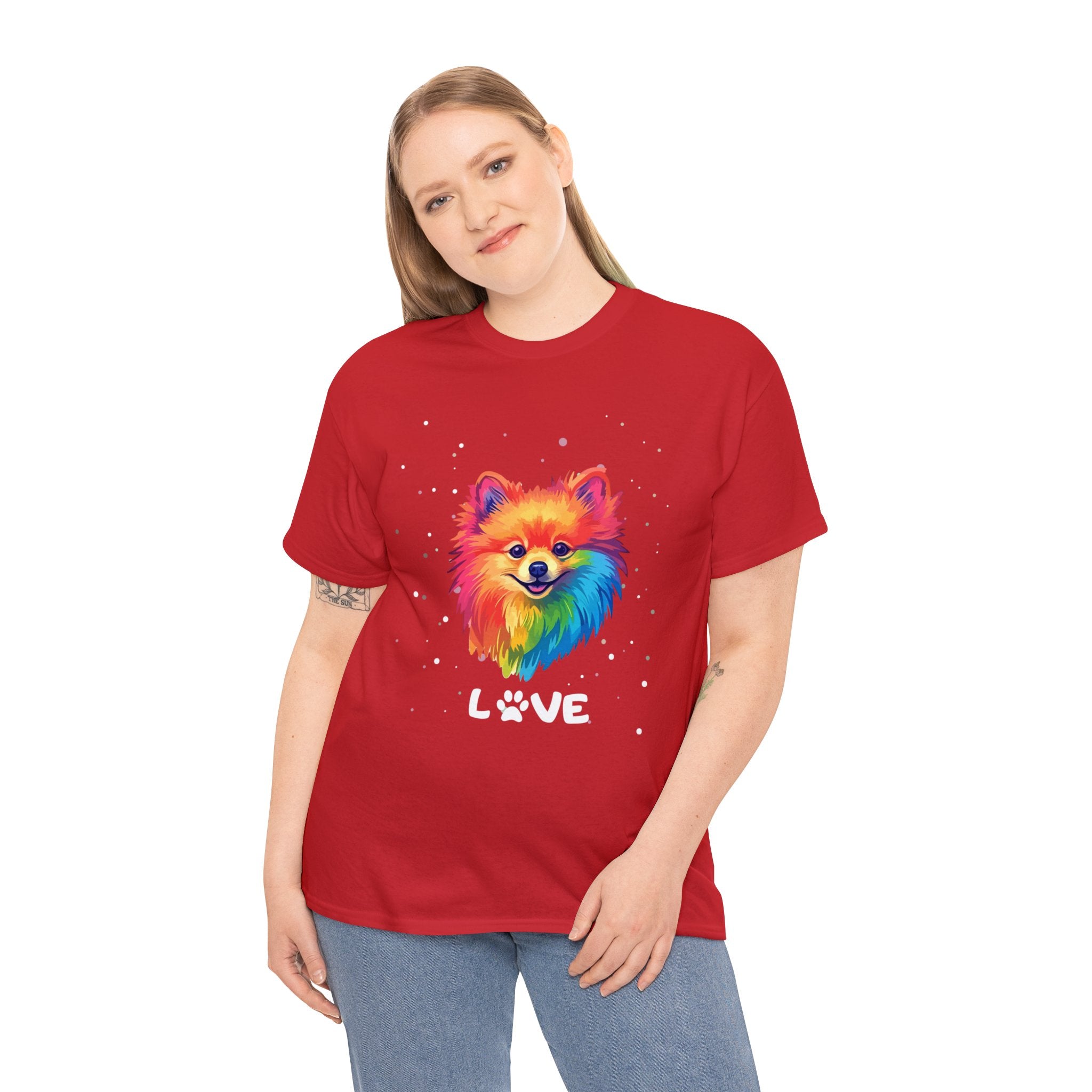 Dog T-Shirt: Pomeranian Love #2