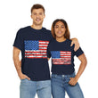 4th of July T-Shirt: Distressed American Flag