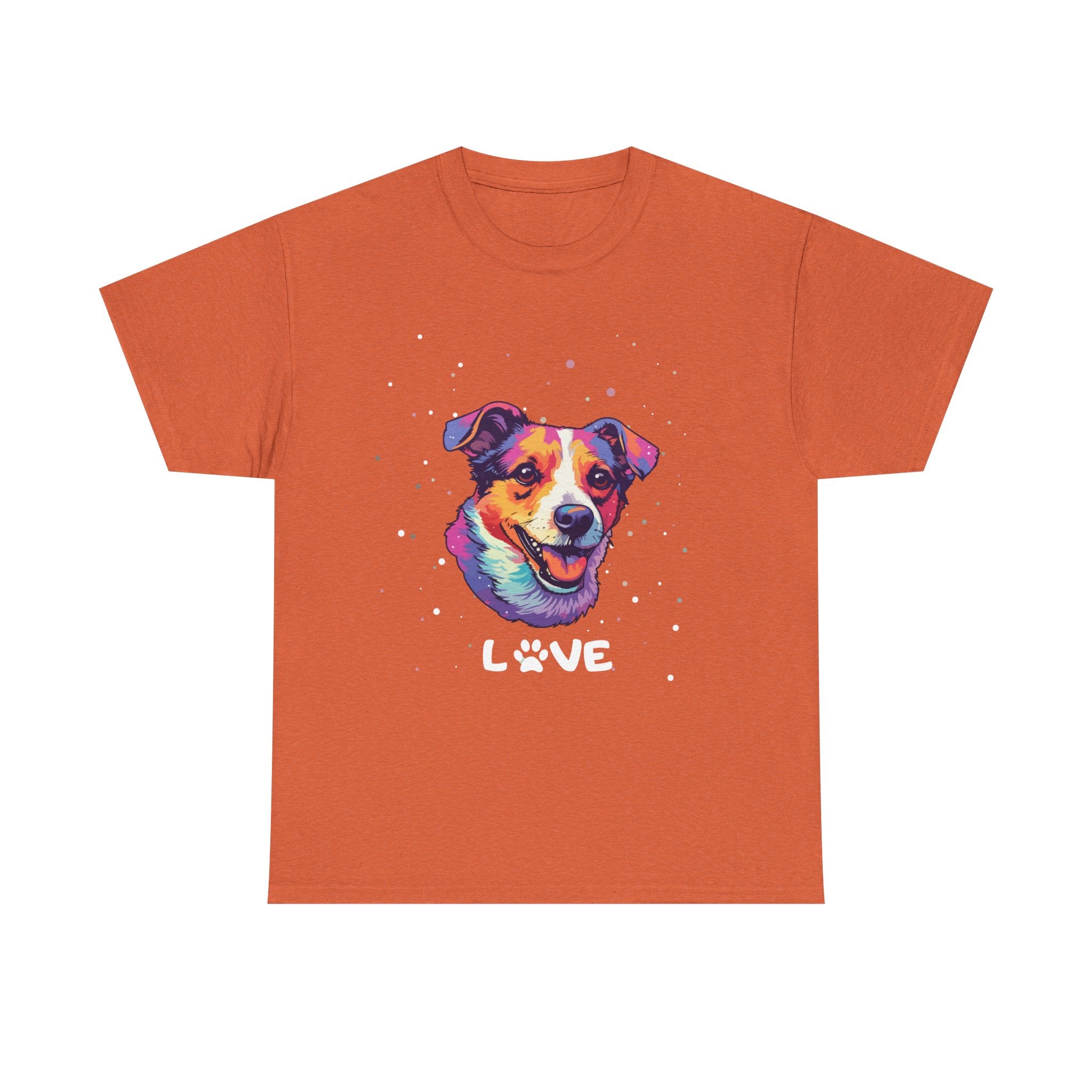 Dog T-Shirt: Jack Russell Terrier Love