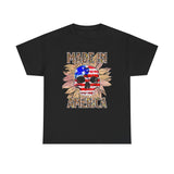 4th of July T-Shirt: Made in America Skull