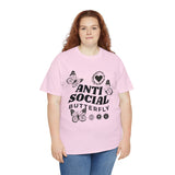 Funny T-Shirt: Anti-Social Butterfly