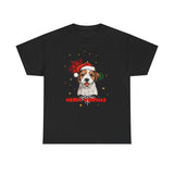 Christmas T-Shirt: Santa Hat Jack Russell Terrier