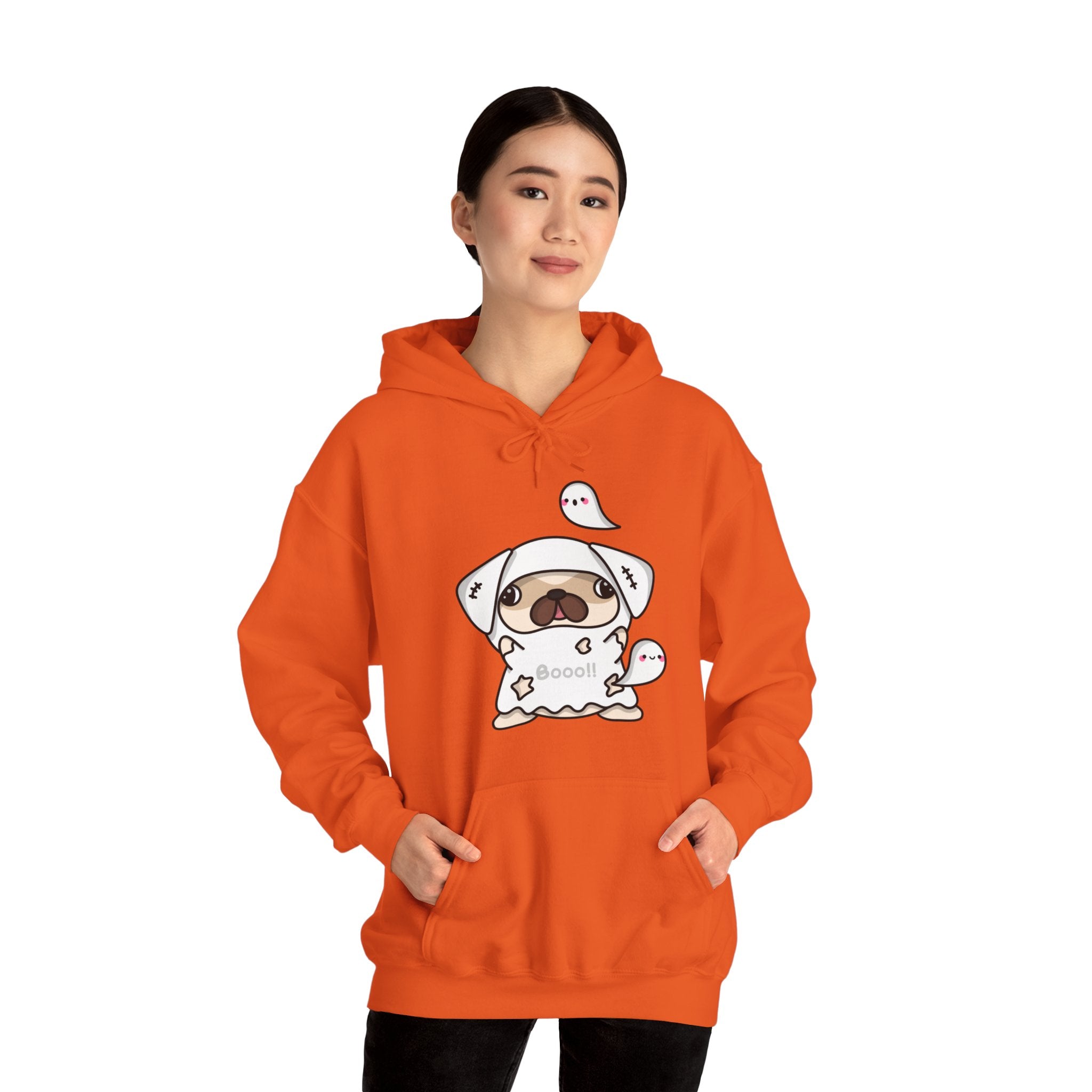 Halloween Hoodie: Pug Boo