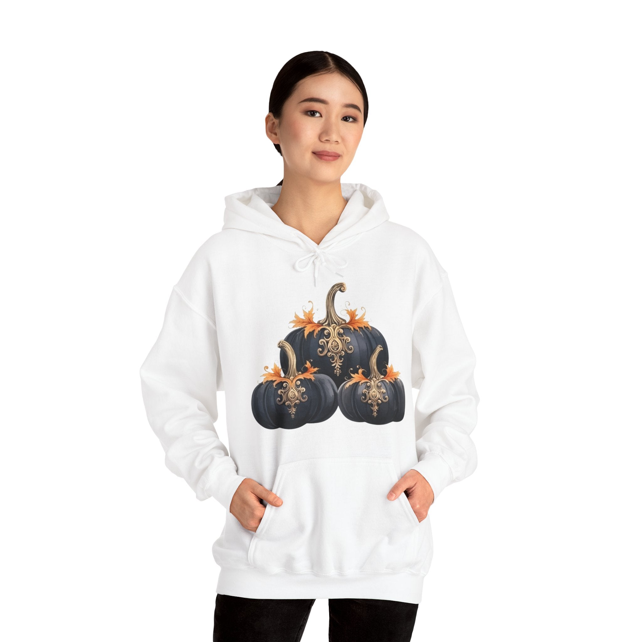 Halloween Hoodie: Jeweled Pumpkin