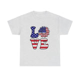 4th of July T-Shirt: Love