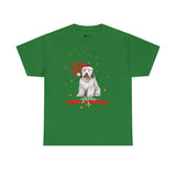Christmas T-Shirt: Santa Hat Sheepdog