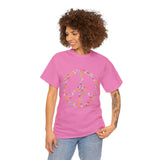 Summer T-Shirt: Flowery Peace Sign