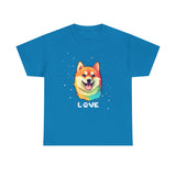 Dog T-Shirt: Shiba Inu Love