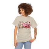 Love T-Shirt: Peace Love Coffee