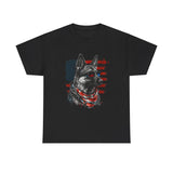 4th of July T-Shirt: German Shepard