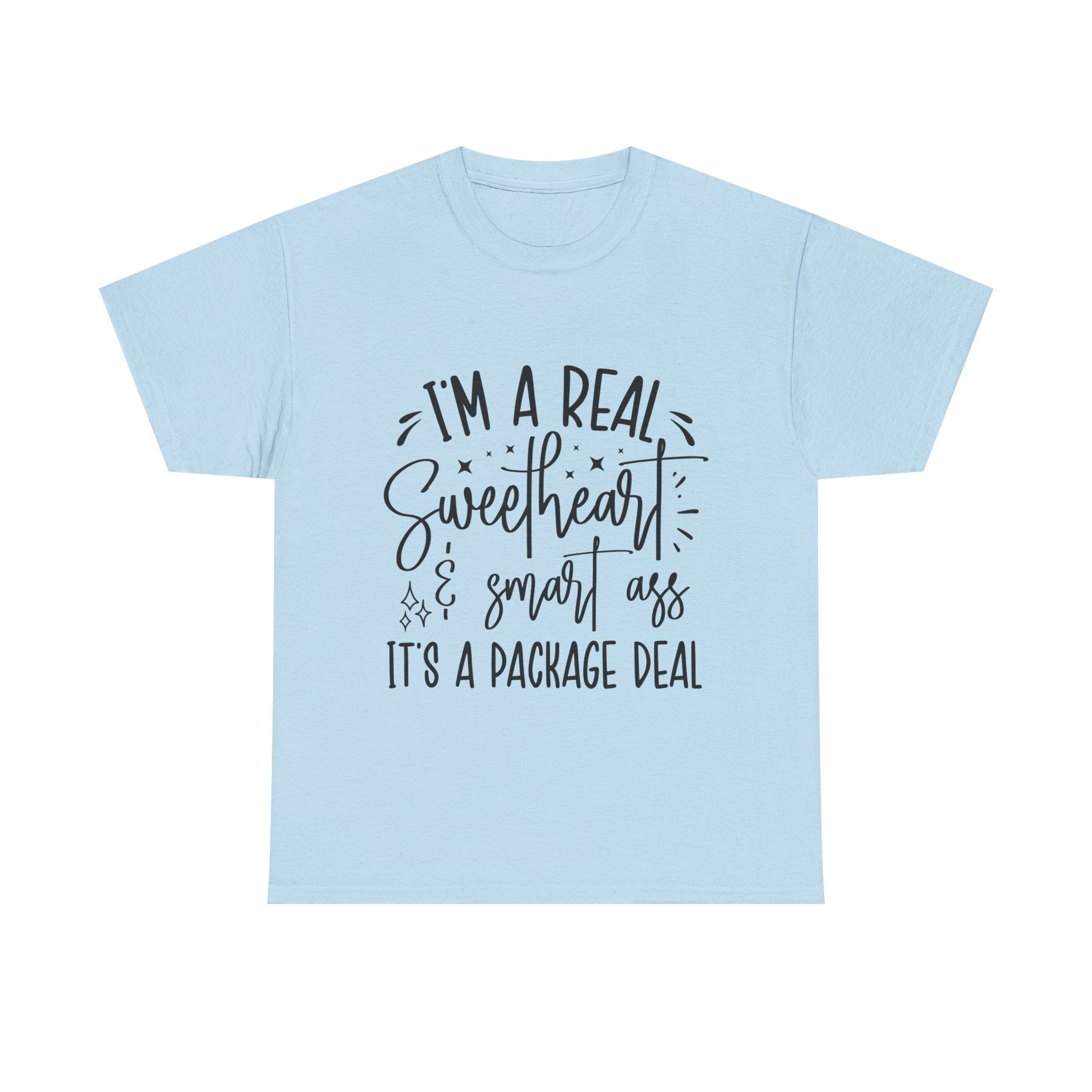 Funny T-Shirt: Sweetheart / Smart Ass