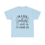Funny T-Shirt: Sweetheart / Smart Ass