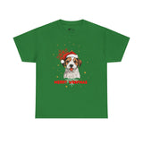 Christmas T-Shirt: Santa Hat Jack Russell Terrier