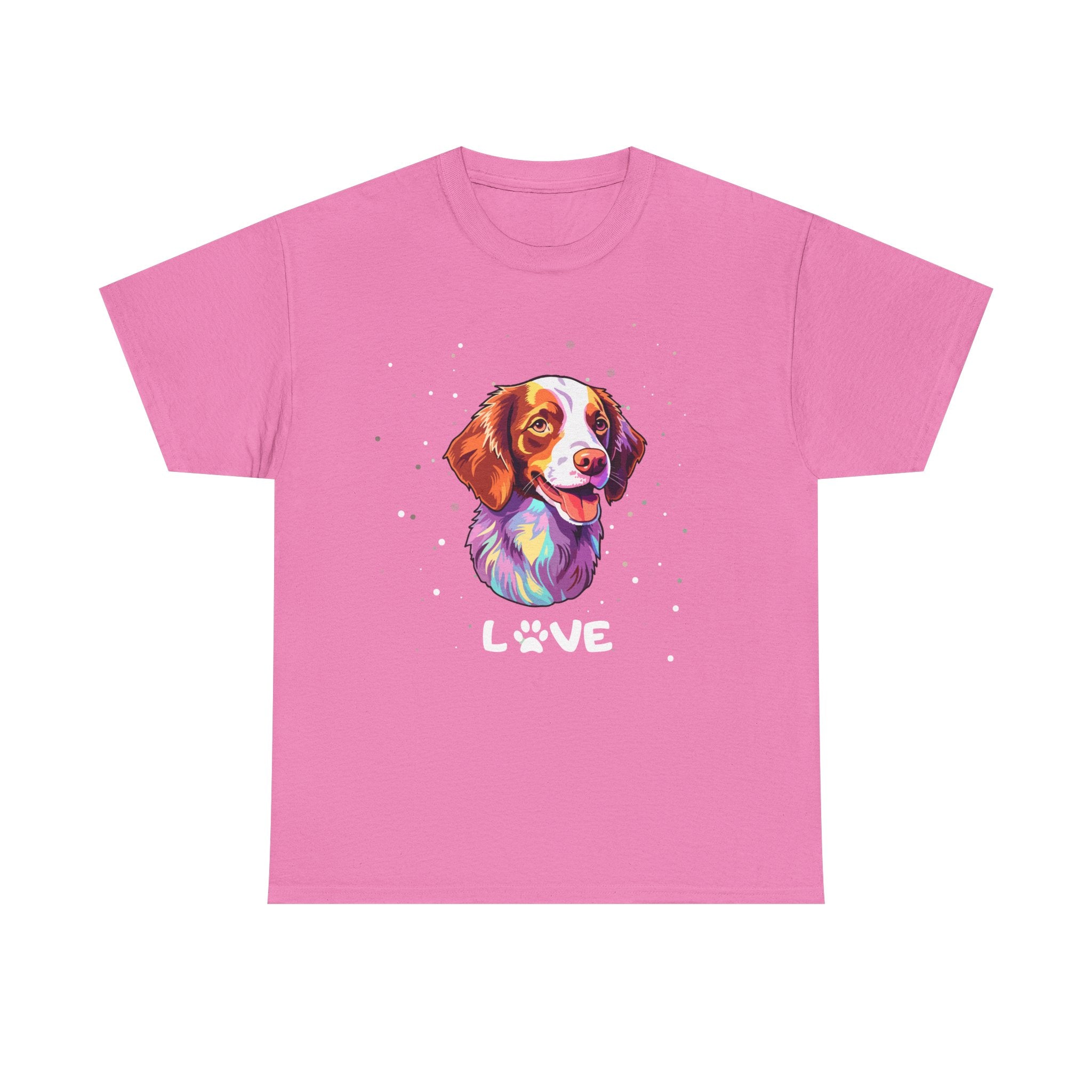 Dog T-Shirt: Brittany Spaniel Love