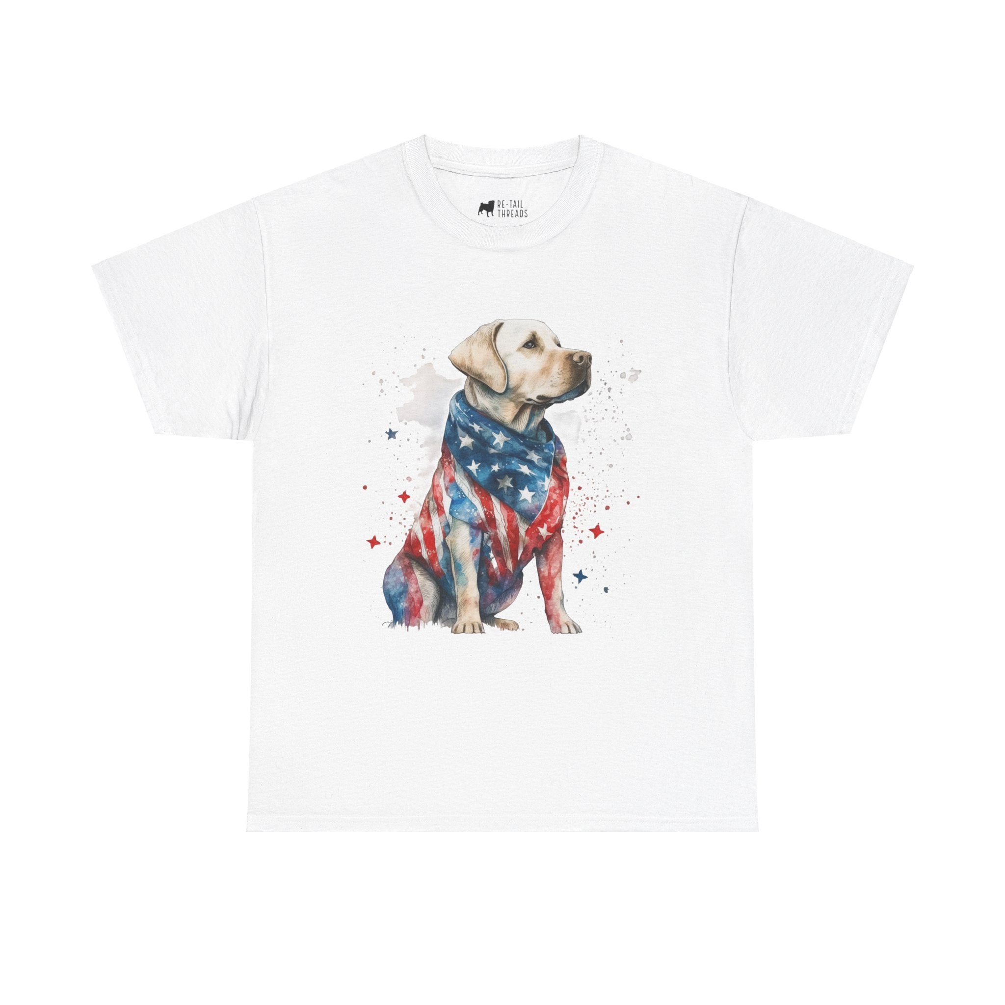 4th of July T-Shirt: Labrador Retriever