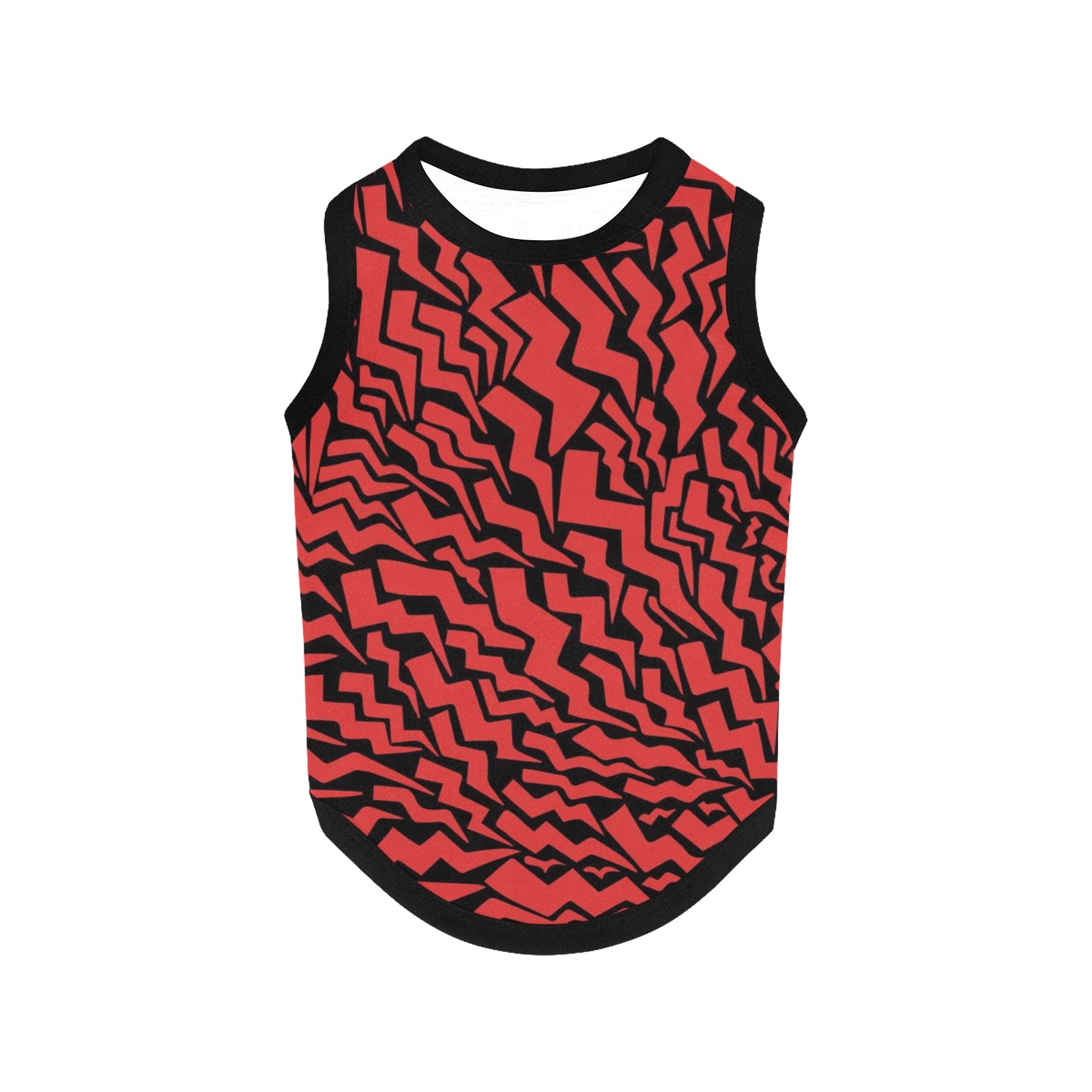 Red and Black Pet Tank Top