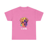 Dog T-Shirt: Golden Retriever Love