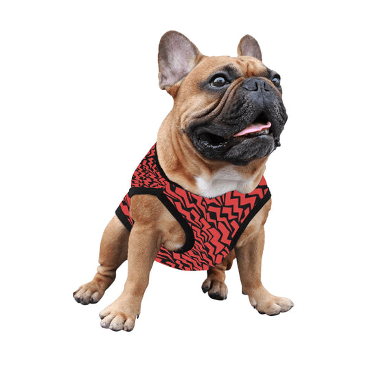 Red and Black Pet Tank Top