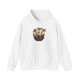 Halloween Hoodie: Fall Flowers