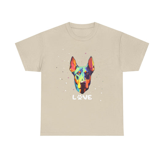 Dog T-Shirt: Doberman Love #2