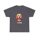 Dog T-Shirt: Goldendoodle Love