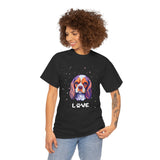 Dog T-Shirt: Cavalier King Charles Spaniel Love