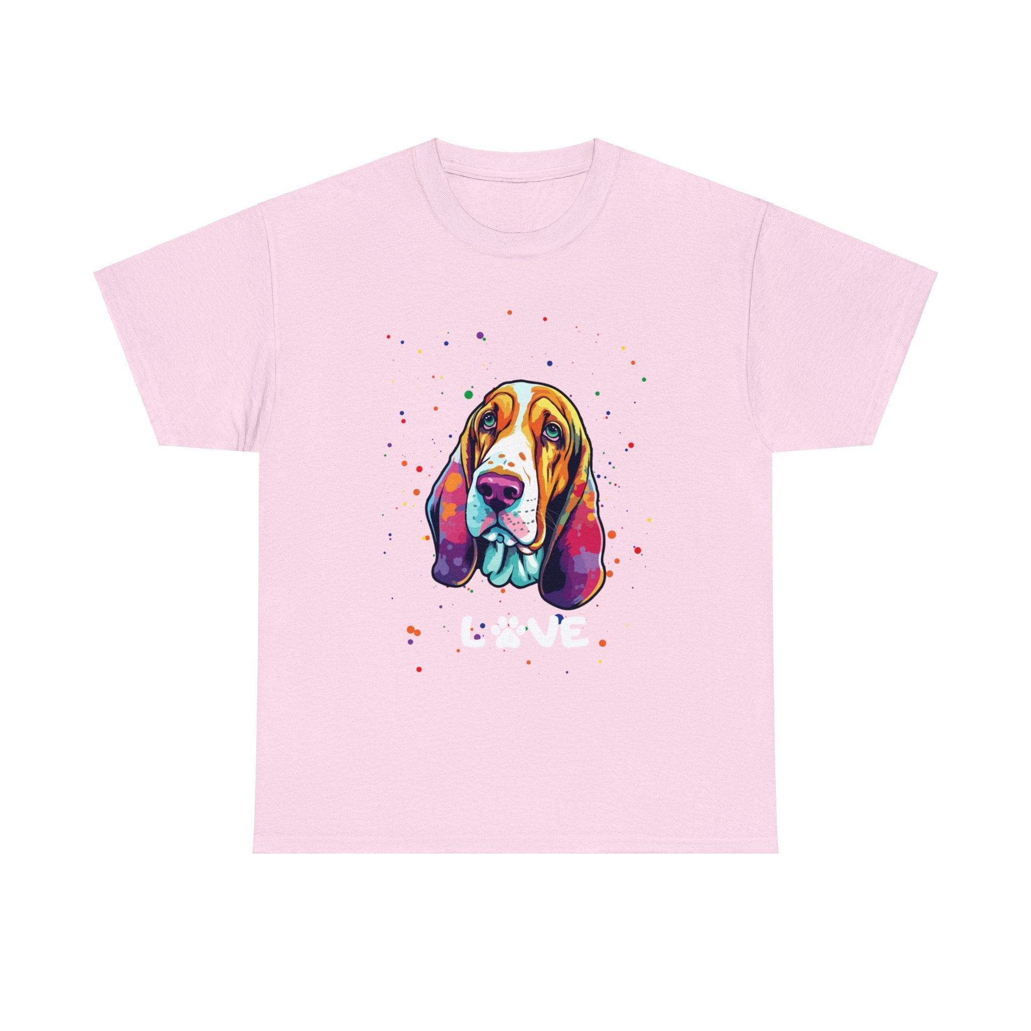 Dog T-Shirt: Bassett Hound Love