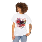 Love T-Shirt: Whimsical Heart with Roses