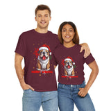 Christmas T-Shirt: English Bulldog