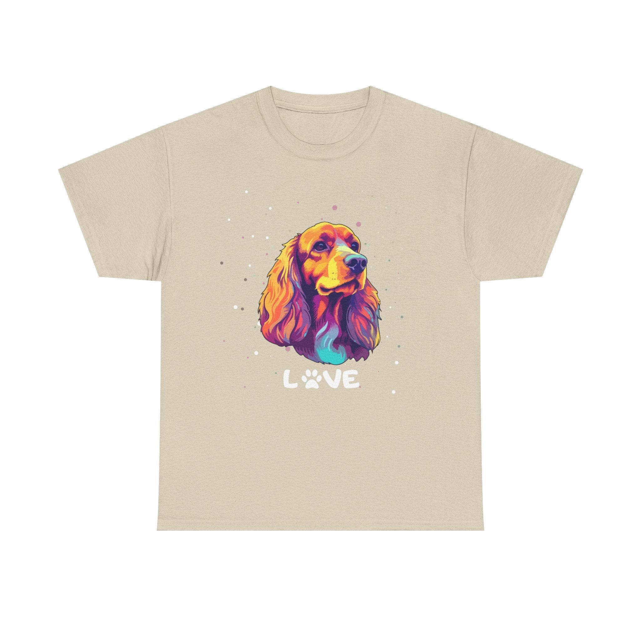 Dog T-Shirt: English Cocker Spaniel Love